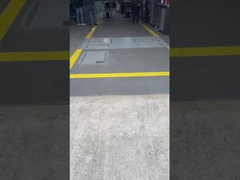 Linea di prova del veicolo Combo Roller 4 in 1 Linea di prova del veicolo con design innovativo del coperchio del banco dei freni