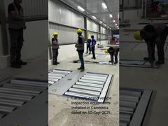 Fabbrica di assemblaggio Ford CKD in Cambogia cassa rulli liberi Testatore di rulli freno Doppia piastra scivolamento laterale Spee