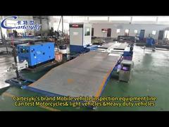 Linea di collaudo veicoli mobile Cartesykj per tutti i veicoli