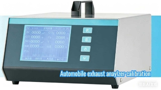 Calibrazione dell'analizzatore di gas di emissione MKA-502
