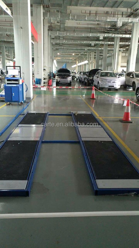 2CTPB-10G Ultra piatto piatto freno tester Linea di prova auto per camion testare la forza di frenatura