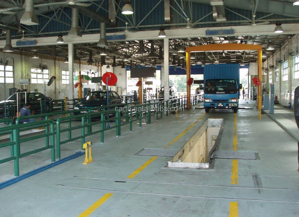 Rilevatore di gioco veicolare con schema di lavoro da 2,2KW per bagagliai e auto con azionamento a pressione idraulica