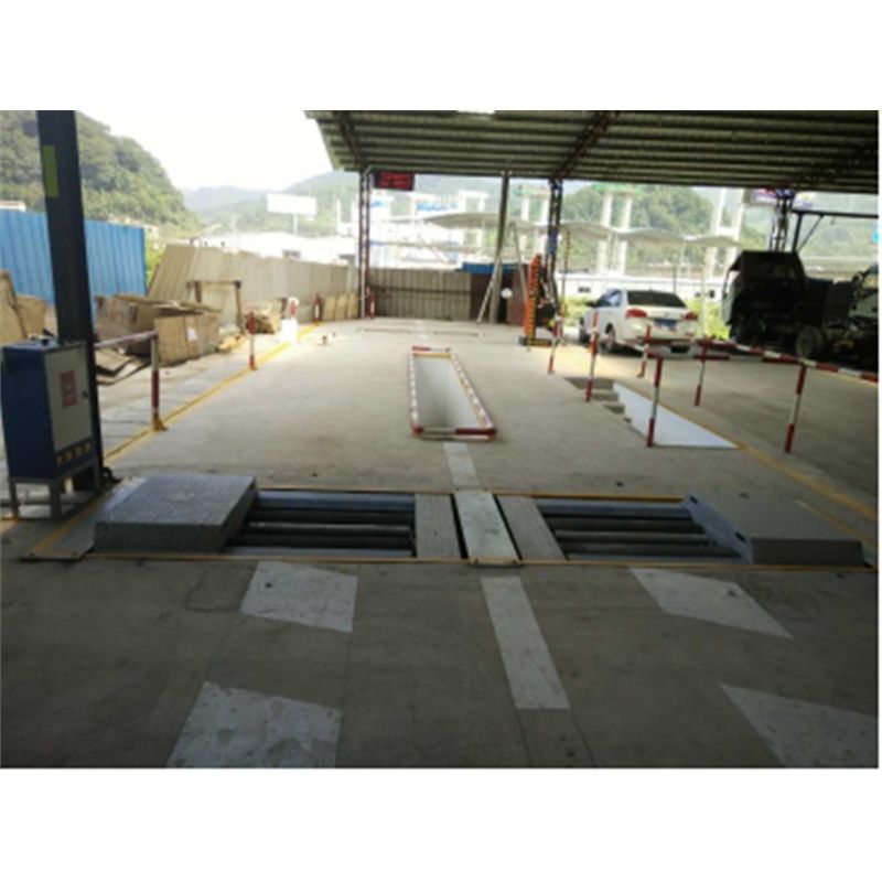 2004-2010 CTFZ-13B 15T Vehicle Roller Brake Tester With Loading Lift for Trucks and Cars