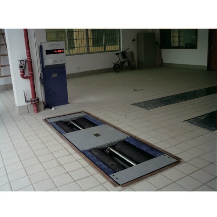 Cartesykj attrezzatura di ispezione del veicolo collaudatore di freni a rulli 4T collaudatore di freni a rulli di forza opposta con prova del freno a carico di asse