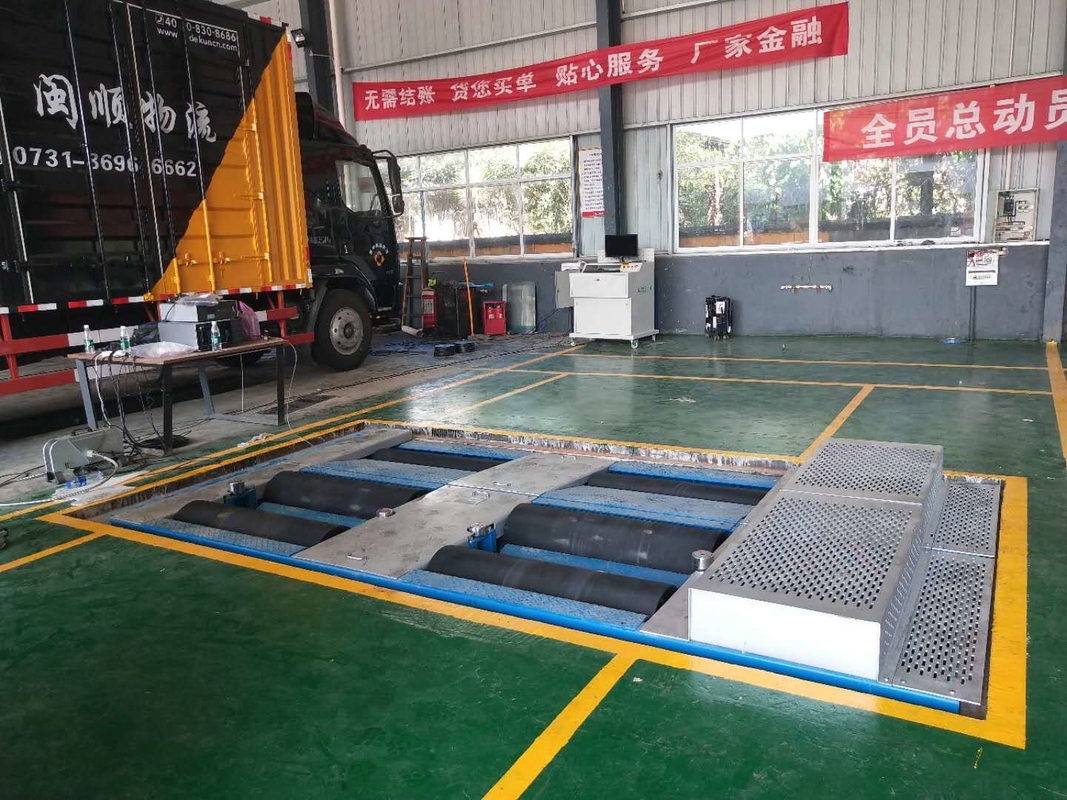 CTDCG-14 Autoveicolo a tre assi a sei rulli Chassis Dinamometro Automotive Dyno Horse Power Machine