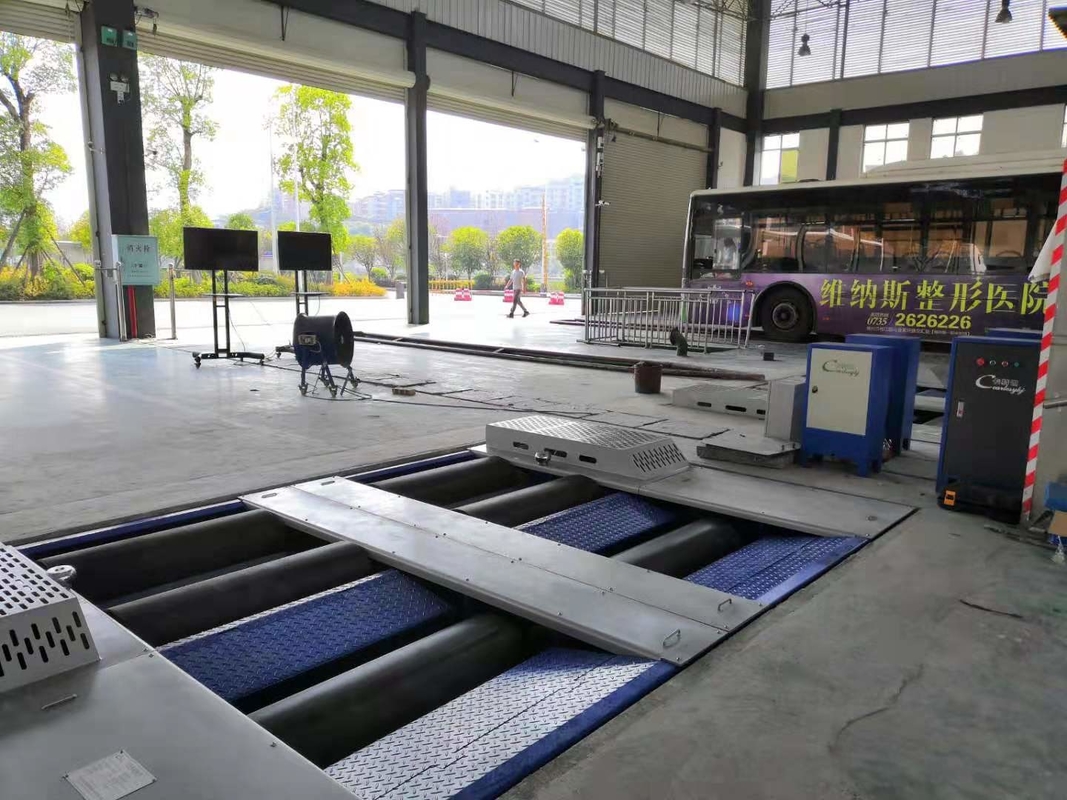 CTDCG-14 Autoveicolo a tre assi a sei rulli Chassis Dinamometro Automotive Dyno Horse Power Machine