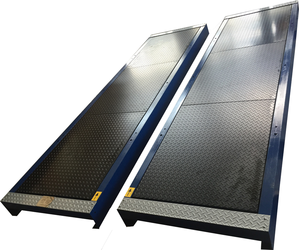 CTZZ-13-6 Tester di carico delle ruote a più assi Misura il carico delle ruote 2×6000×1150 mm