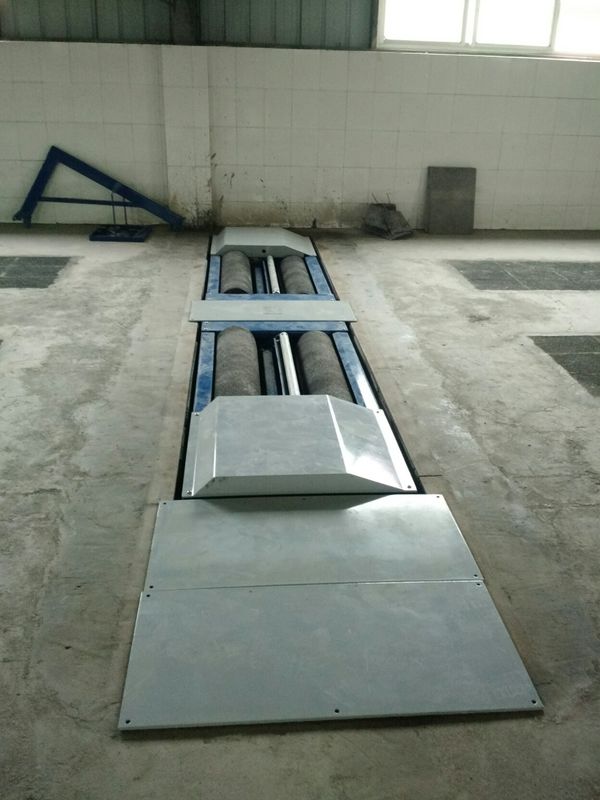 Cartesy Automobile Roller Brake Tester ForcesWith Axle Load CTFZ-10B Tester per rulli per freni per veicoli per impieghi gravosi da 10T