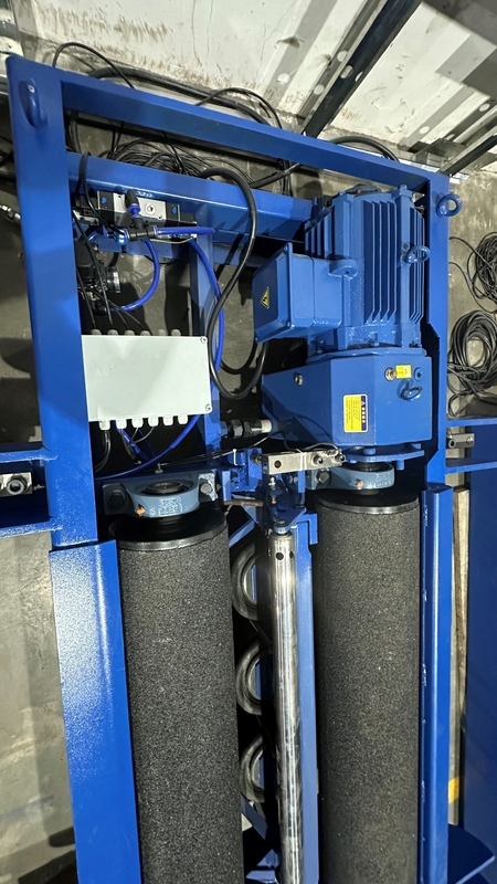 Testatore di freni a rulli di tipo di forze opposte Testatore di freni a rulli mobile con carico su asse CTFZ-15B