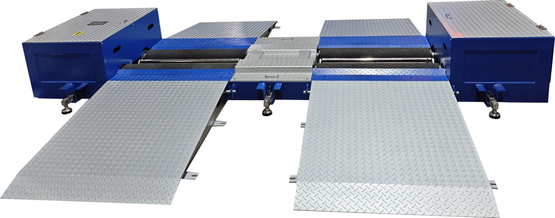 CTZD-9500M 15T Roller Mobile Brake Tester Bench Portable Transportable Roller per camion