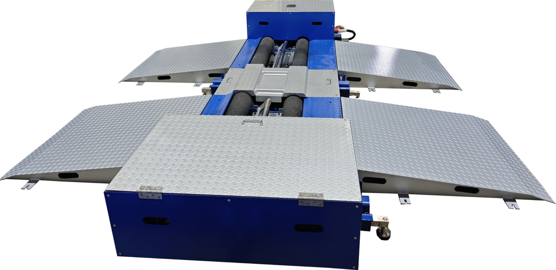 CTZD-9500M 15T Roller Mobile Brake Tester Bench Portable Transportable Roller per camion