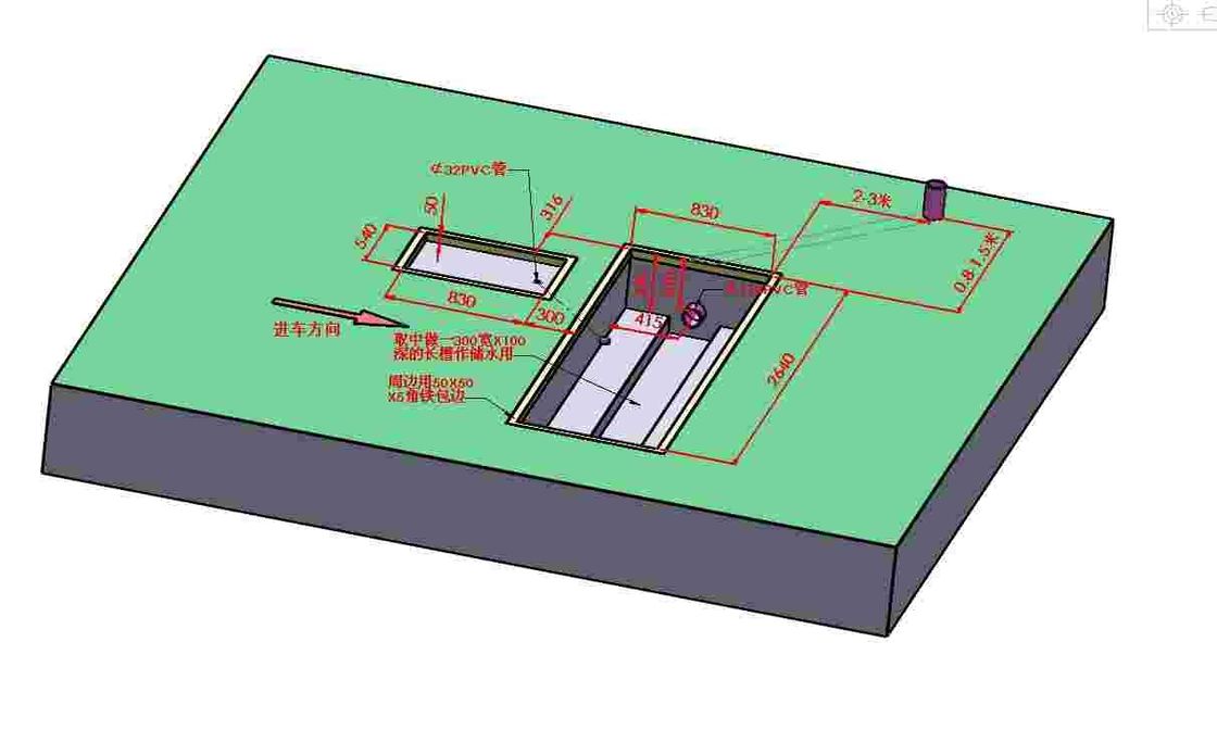 Cartesy marca CTGT-3-3C Tester per freni a rulli Roller Trinity Vehicle Test Line con carico sull'asse Tester di slittamento laterale a piastra singola per veicoli leggeri