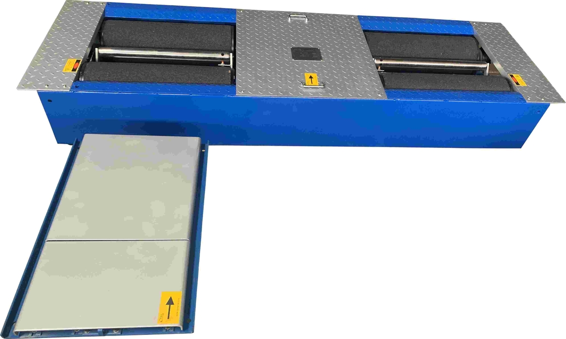 CTGT-3-3C Linea di prova del veicolo a rullo Trinity Roller Vlt Brake Tester con piastra singola di carico dell'asse