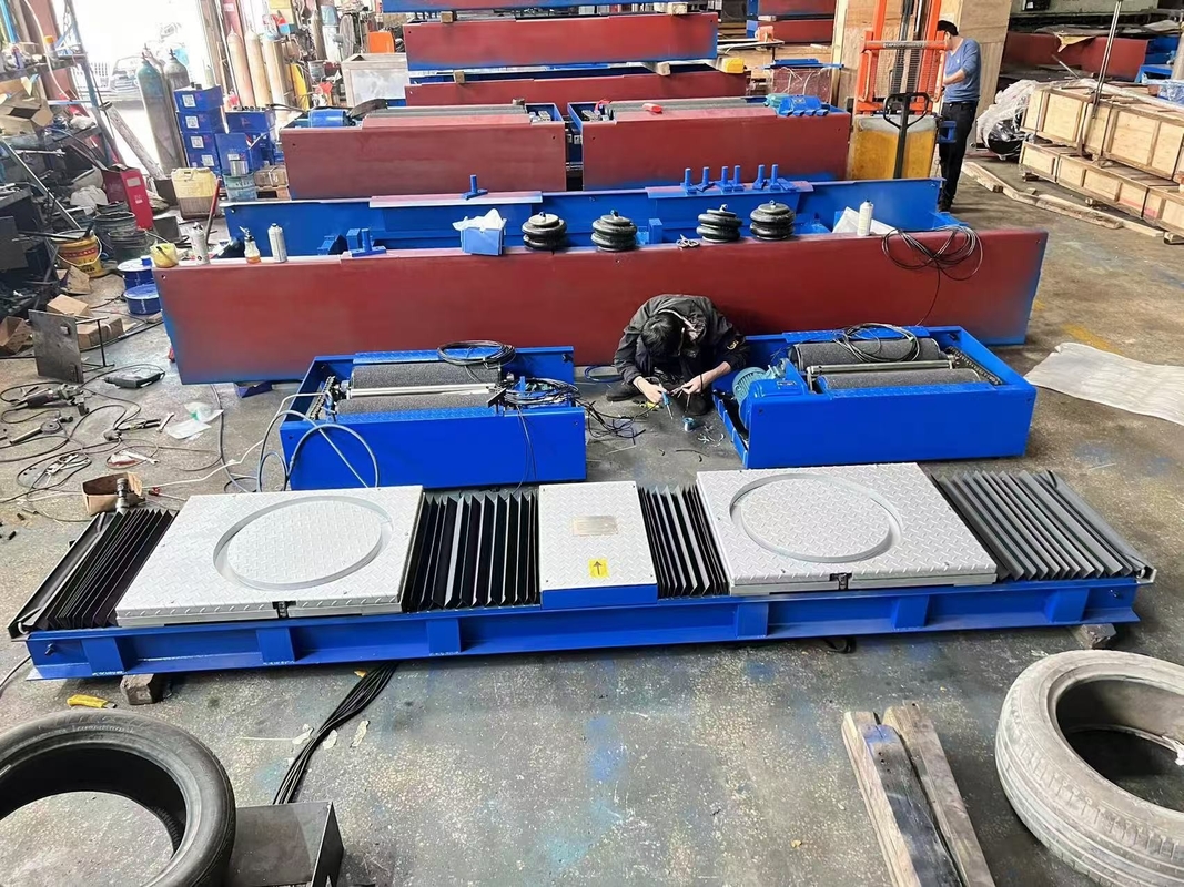 CTZJ - 10 Tester dell'angolo di sterzo del veicolo Attrezzature di ispezione del veicolo per autocarri con sistema di controllo industriale