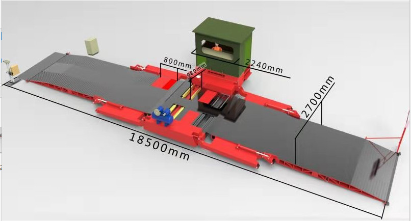 Linea mobile di collaudo veicoli Cartesykj  Impianto mobile di revisione veicoli per auto e camion