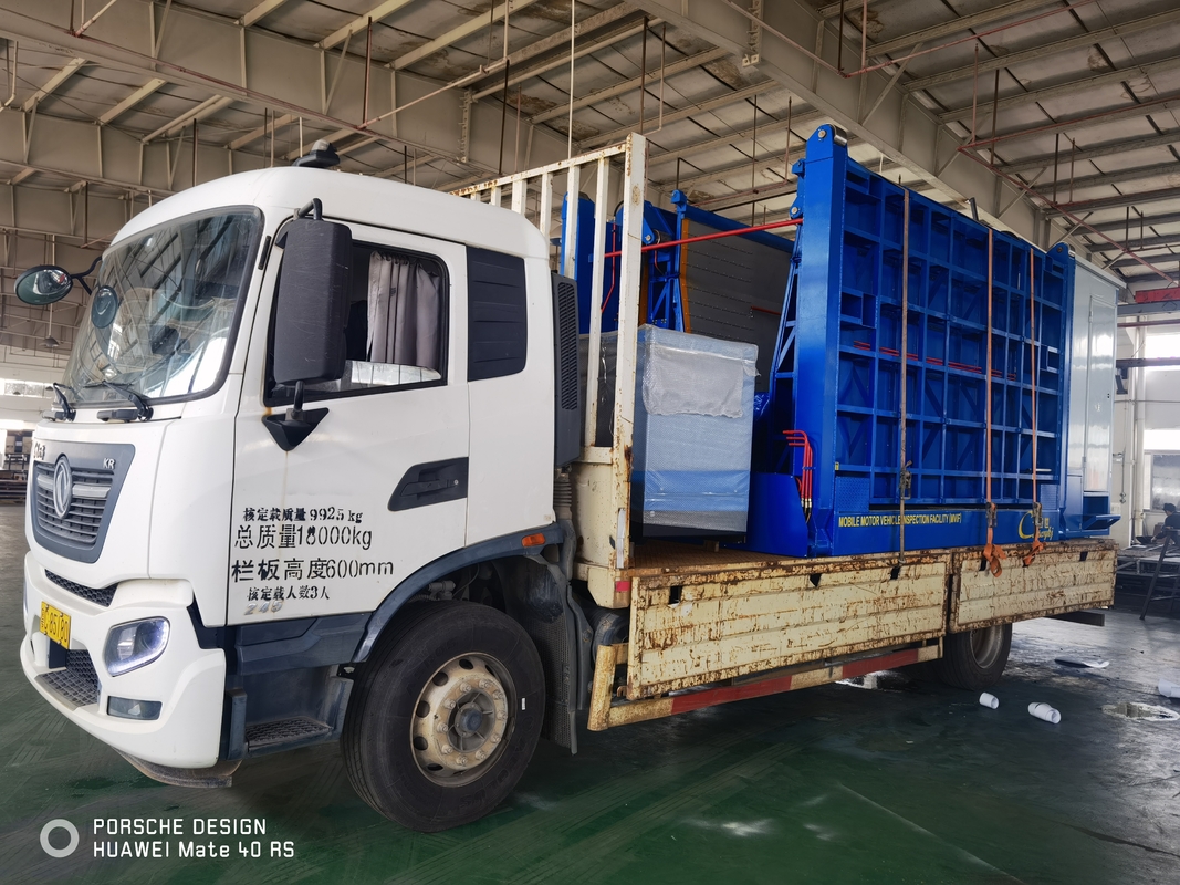 Linea mobile di collaudo veicoli Cartesykj  Impianto mobile di revisione veicoli per auto e camion