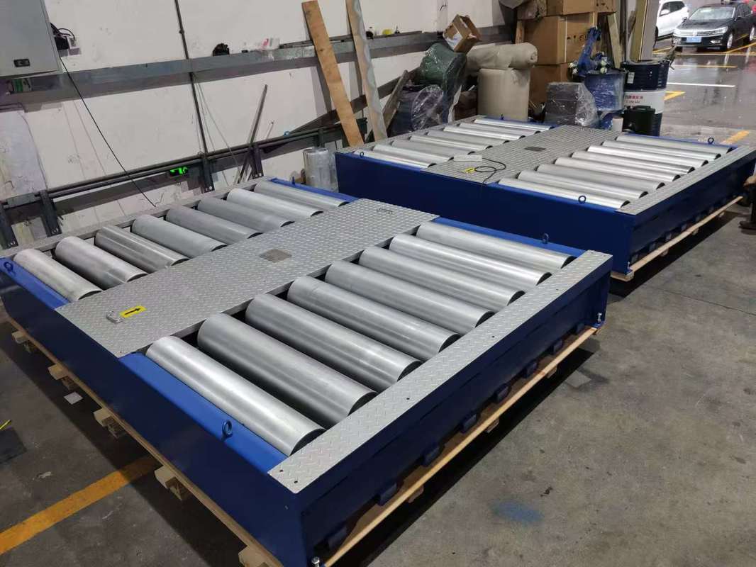 Cartesy Pneumati CTZG-15 Rullo Libero per Attrezzature di Ispezione Veicoli con Capacità 15T, Resistente alla Corrosione e Bloccaggio Pneumatico