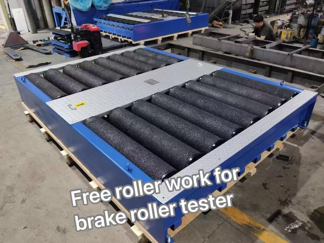 Soluzione per apparecchiature di collaudo veicoli integrata Cartesykj per l'ispezione di freni, velocità e sbandamento