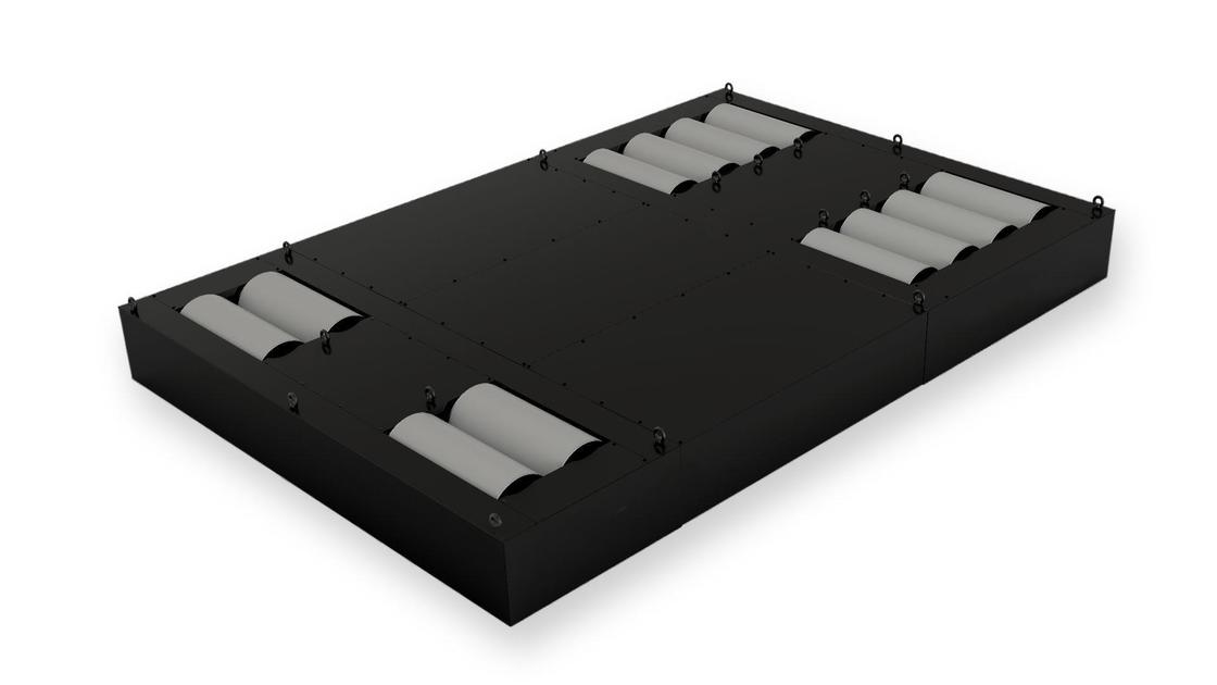 Soluzione per apparecchiature di collaudo veicoli integrata Cartesykj per l'ispezione di freni, velocità e sbandamento