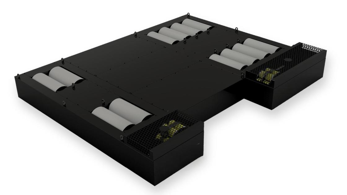 Soluzione per apparecchiature di collaudo veicoli integrata Cartesykj per l'ispezione di freni, velocità e sbandamento