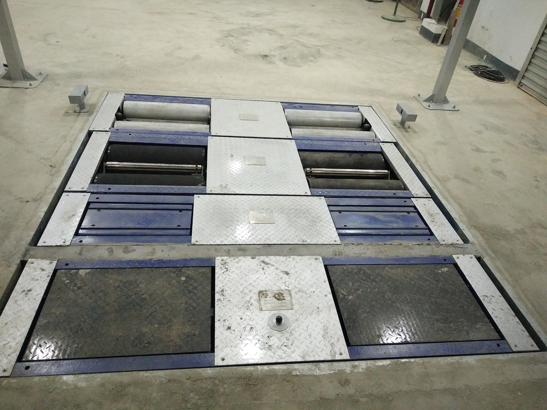 5 in1 tester di freni a rulli tester di sospensione tester di carico dell'asse doppia piastre di slittamento laterale velocimetro tester proiettore