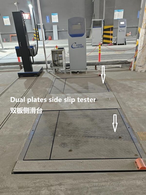 Cartesy 10t Load CTCH-10 Tester di Sbandamento Laterale per Veicoli per Attrezzature di Ispezione Veicoli per Camion e Automobili
