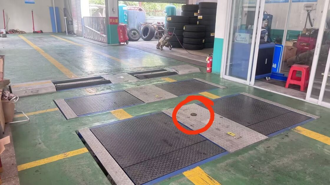 Cartesy 10t Load CTCH-10 Tester di Sbandamento Laterale per Veicoli per Attrezzature di Ispezione Veicoli per Camion e Automobili