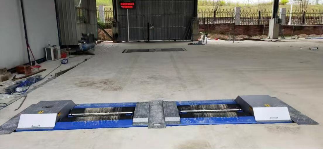 Cartesy Automobile Roller Brake Tester ForcesWith Axle Load CTFZ-10B  10T Vehicle Roller Brake Tester for heavy duty vehicles