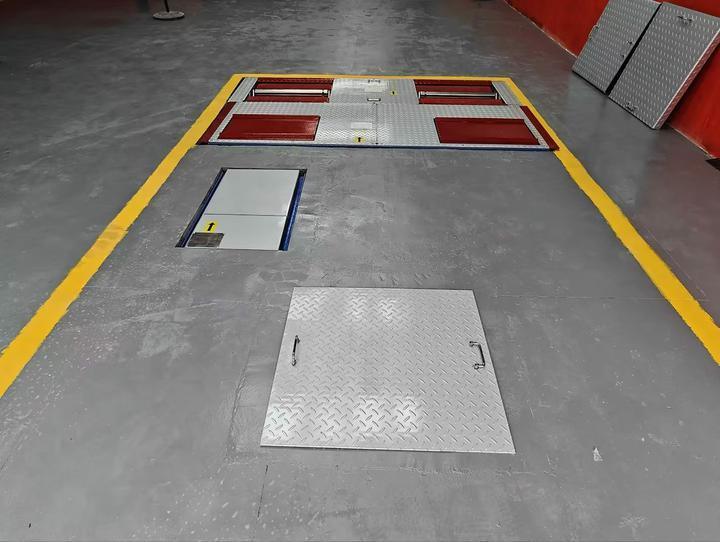 CTGT-3-4 Linea di prova del veicolo a rulli 4 in 1 Provatore di freni a rulli con carico sull'asse Provatore di scivolamento laterale a singola piastra Provatore di prova di sospensione Assorbimento e ammortizzazione degli urti