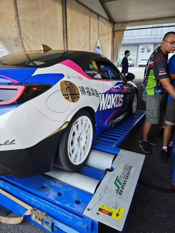 Dinamometro del telaio del veicolo a carico di 4 t con potenza di assorbimento massima di 160 kW e carico massimo dell'asse di 3000 kg per la prova delle prestazioni automobilistiche