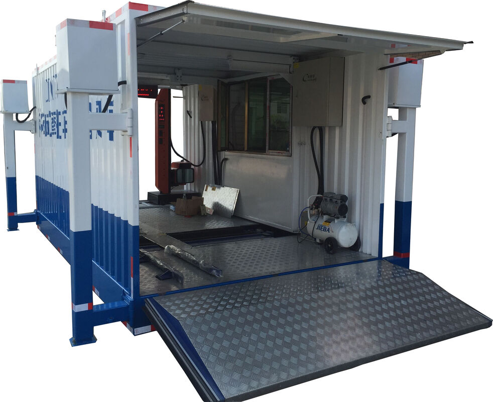 Cartesykj Mobile Motorcycle test line facility Safety Test Line 700kg Load CTMYJ-750B Mobile Test Station