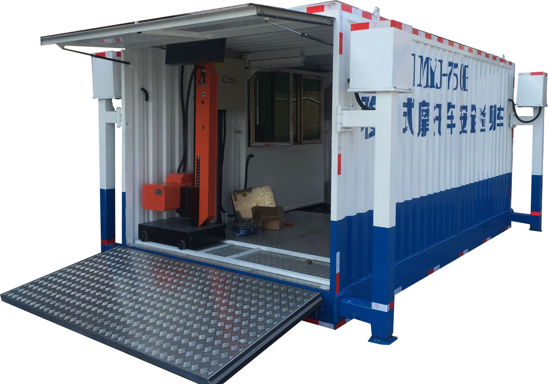 Cartesykj Mobile Motorcycle test line facility Safety Test Line 700kg Load CTMYJ-750B Mobile Test Station