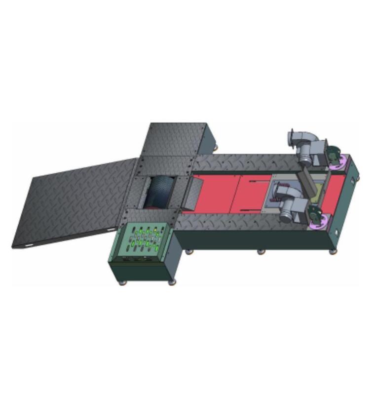 2 ruote Motociclo Chassis dinamometro tester velocimetro tester freno a rulli tester banco di prova integrato