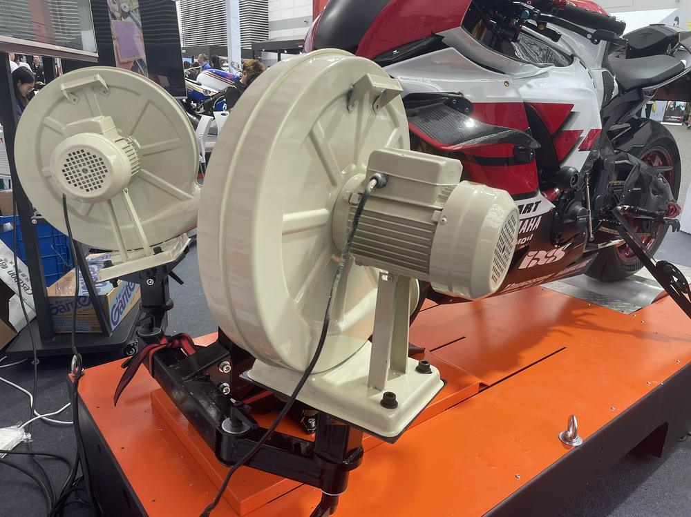 2 ruote Motociclo Chassis dinamometro tester velocimetro tester freno a rulli tester banco di prova integrato