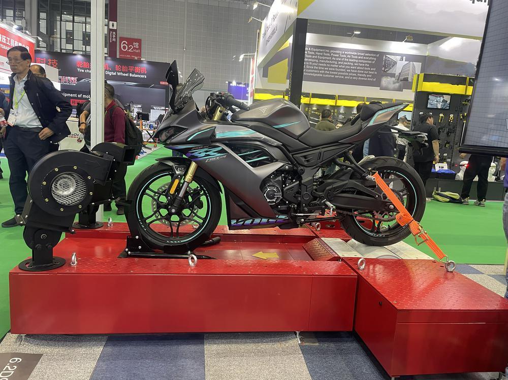 2 ruote Motociclo Chassis dinamometro tester velocimetro tester freno a rulli tester banco di prova integrato
