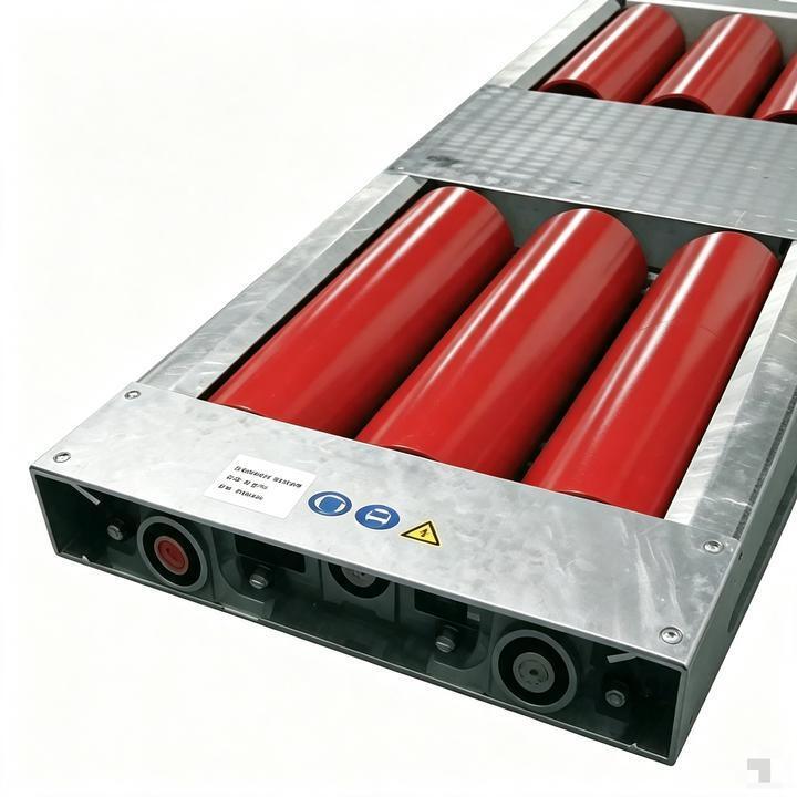 Cartesy Pneumati Free Roller Set di Bogie Rollers viene utilizzato in connessione con tester freno o velocometro di diametro 215mm
