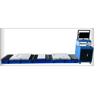 CTZJ - 10 Tester dell'angolo di sterzo del veicolo Attrezzature di ispezione del veicolo per autocarri con sistema di controllo industriale